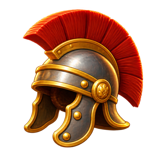 Roman helmet