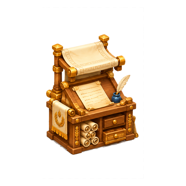 Scriptorium Desk